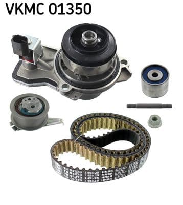 Bomba de agua + juego de correa de distribución SKF VKMC 01350
