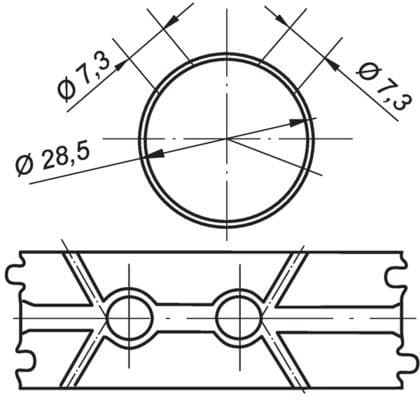 Perno de pistón MAHLE 001 BB 18805 300