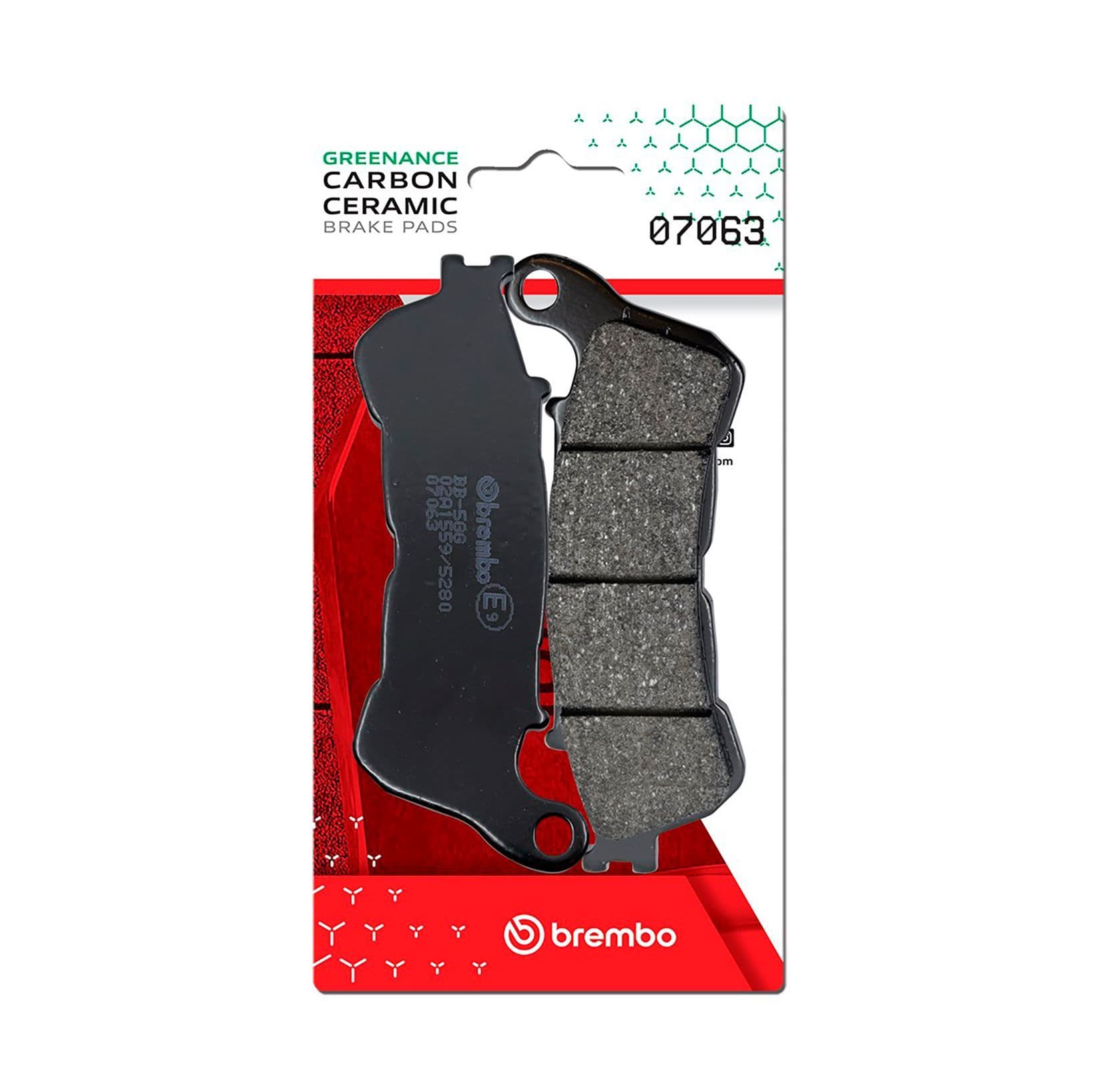 Juego de balatas de freno BREMBO 07063