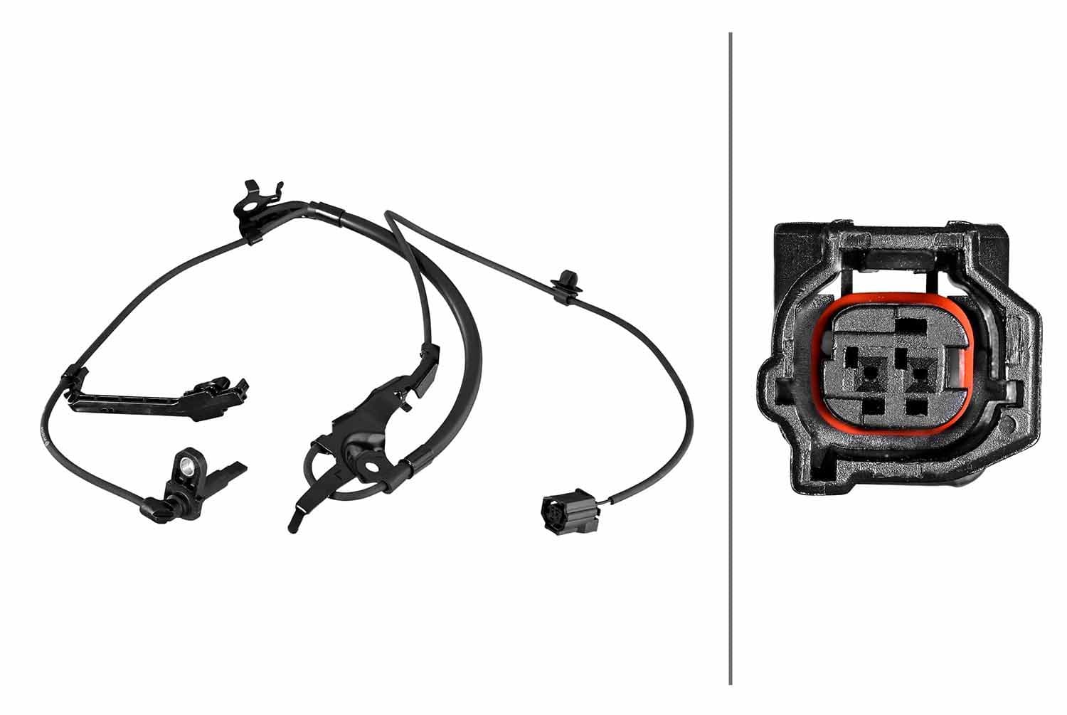 Sensor, revoluciones de la rueda HELLA 6PU 358 219-491