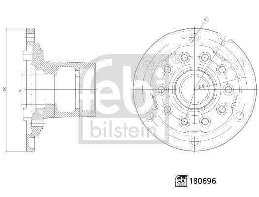 Buje FEBI BILSTEIN 180696