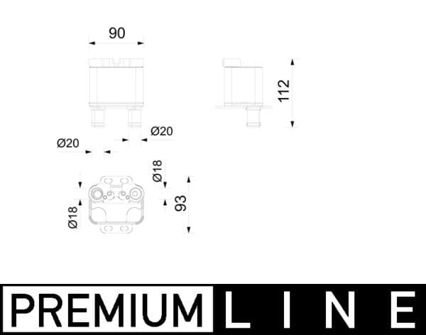 Enfriador MAHLE ACH 4 000P