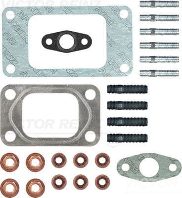Juego de montaje, turbocompresor VICTOR REINZ 04-10169-01