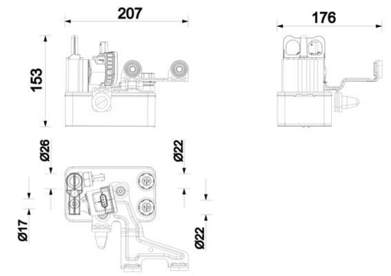Enfriador MAHLE ACH 14 000P