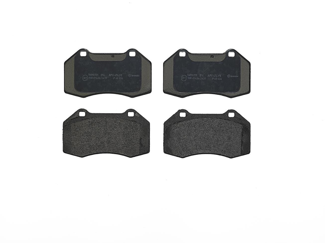 Juego de balatas de freno BREMBO P 68 036