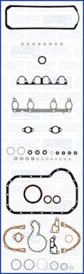 Juego completo de empaques, motor AJUSA 51011700