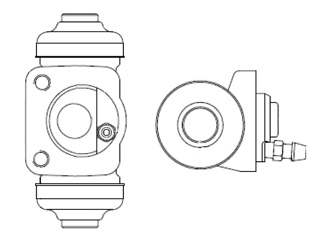 Cilindro de freno de rueda BOSCH F 026 002 371