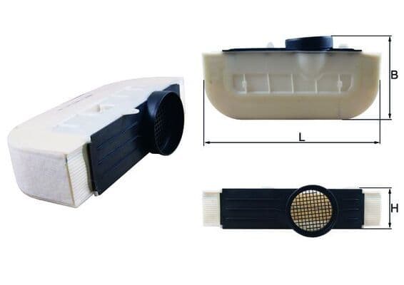 Filtro de aire MAHLE LX 3294/4