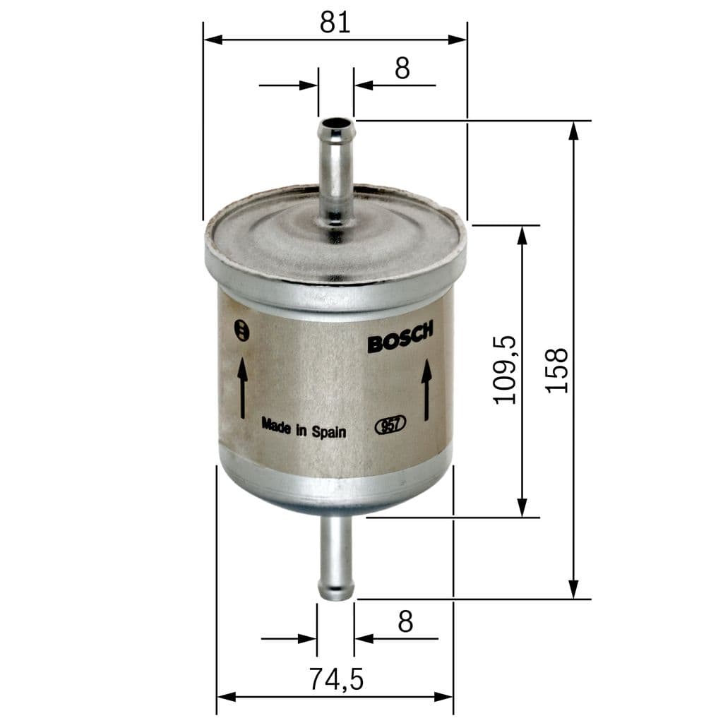 Filtro combustible BOSCH 0 450 905 095
