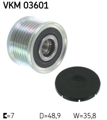 Rueda libre del alternador SKF VKM 03601