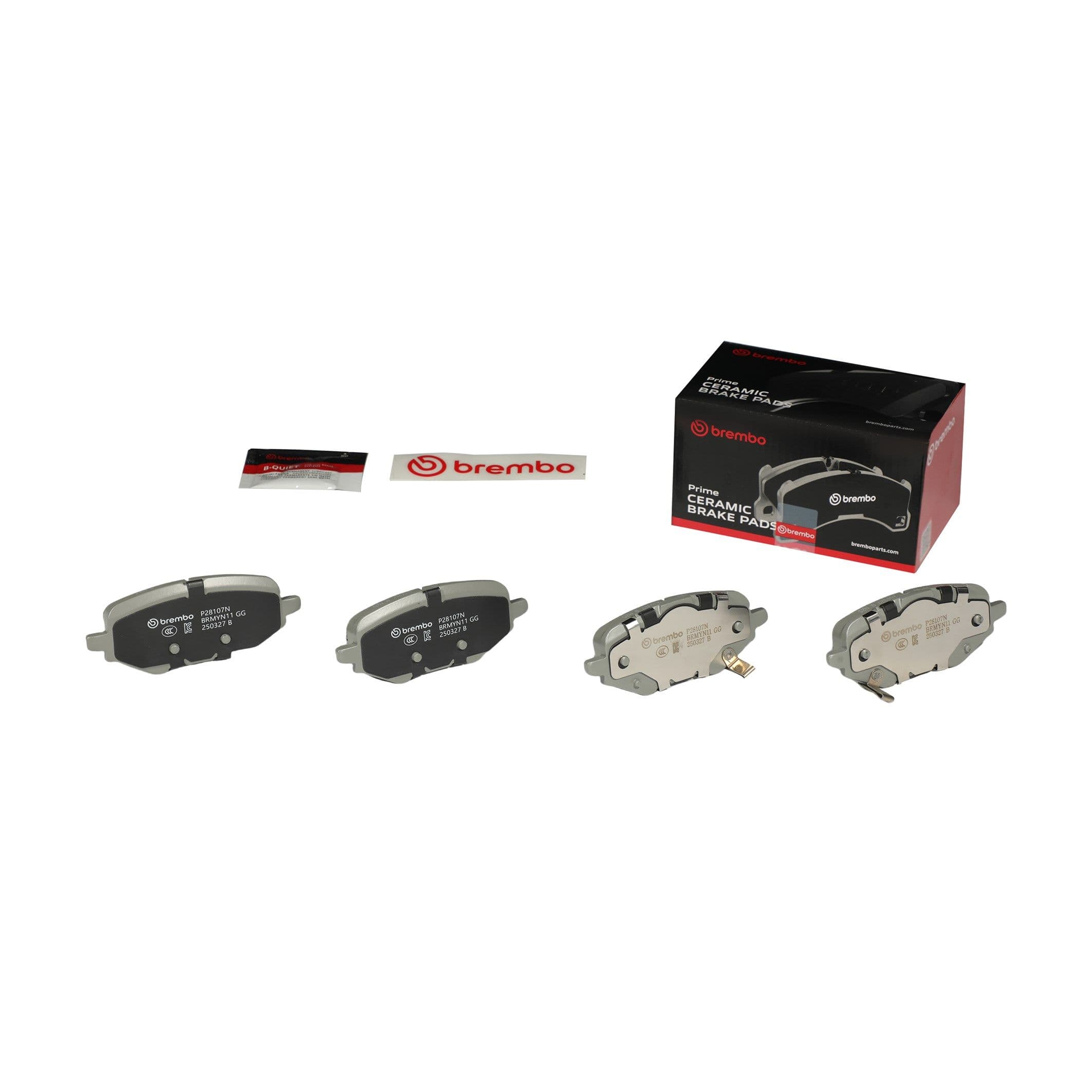 Juego de balatas de freno BREMBO P28107N