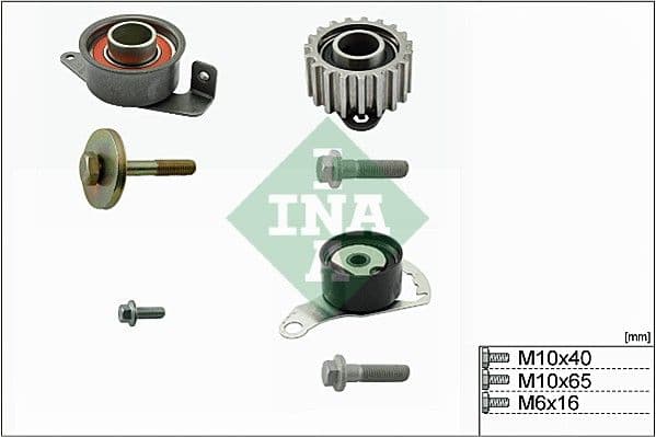 Juego rodillos, Correa distribución Schaeffler INA 530 0104 09