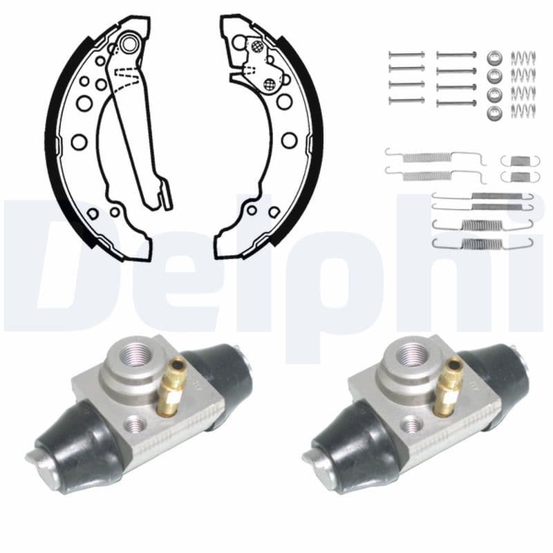 Juego de zapatas de frenos DELPHI KP1054