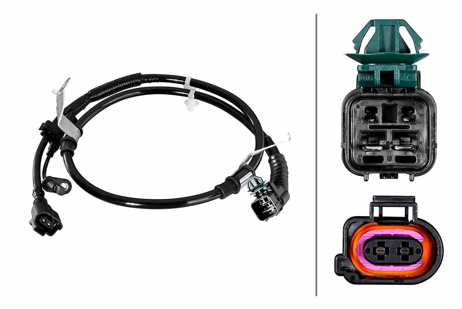 Sensor, revoluciones de la rueda HELLA 6PU 358 219-391