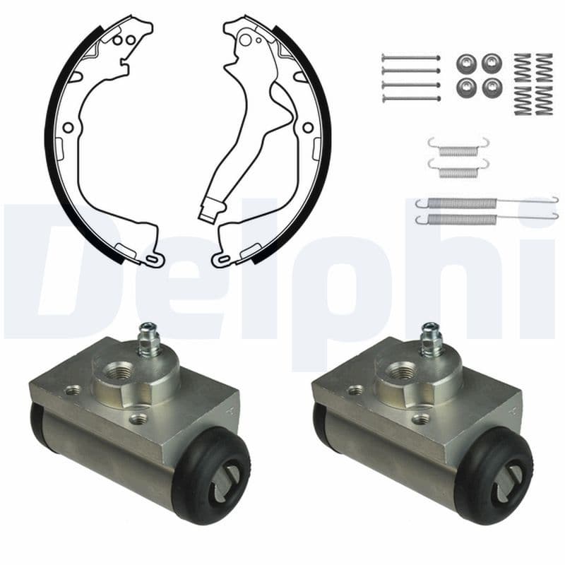 Juego de zapatas de frenos DELPHI KP1145