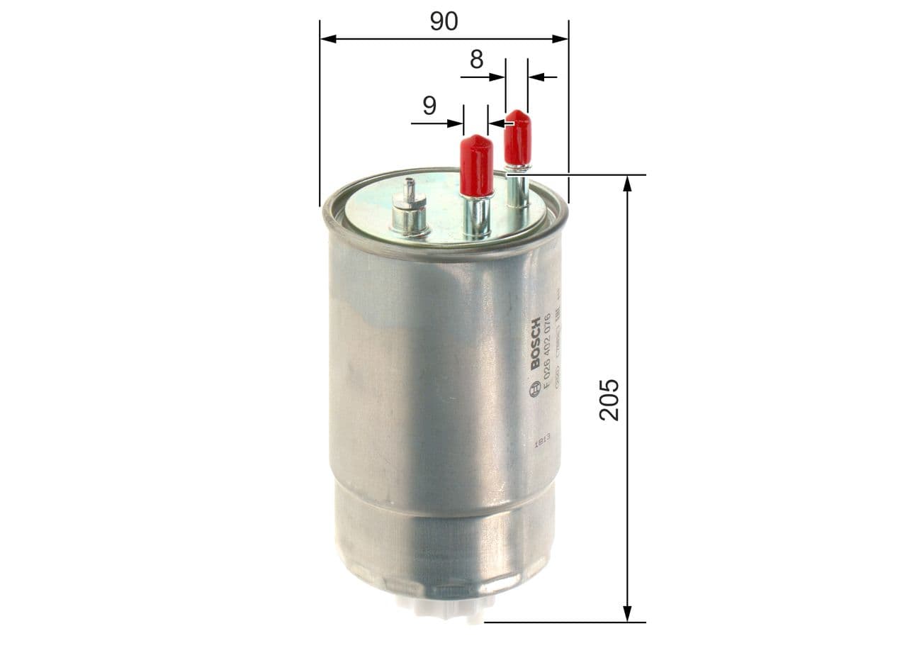 Filtro combustible BOSCH F 026 402 196