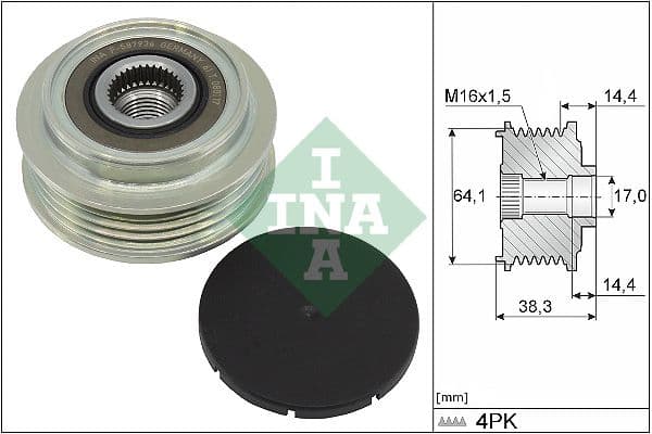 Rueda libre del alternador Schaeffler INA 535 0350 10