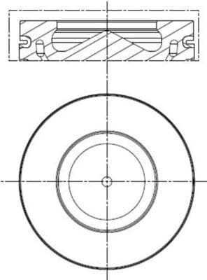 Pistón MAHLE 081 PI 00113 002