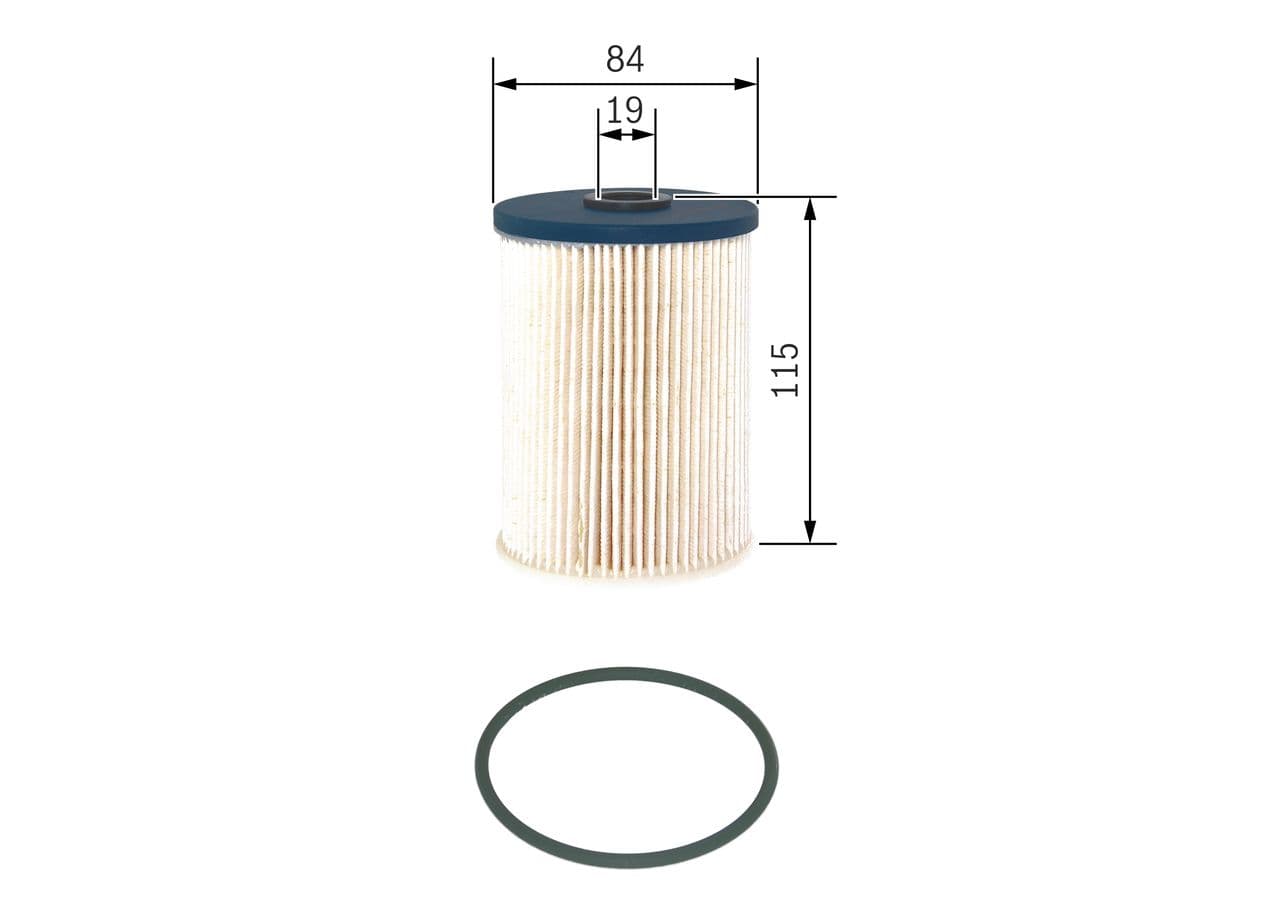 Filtro combustible BOSCH F 026 402 801