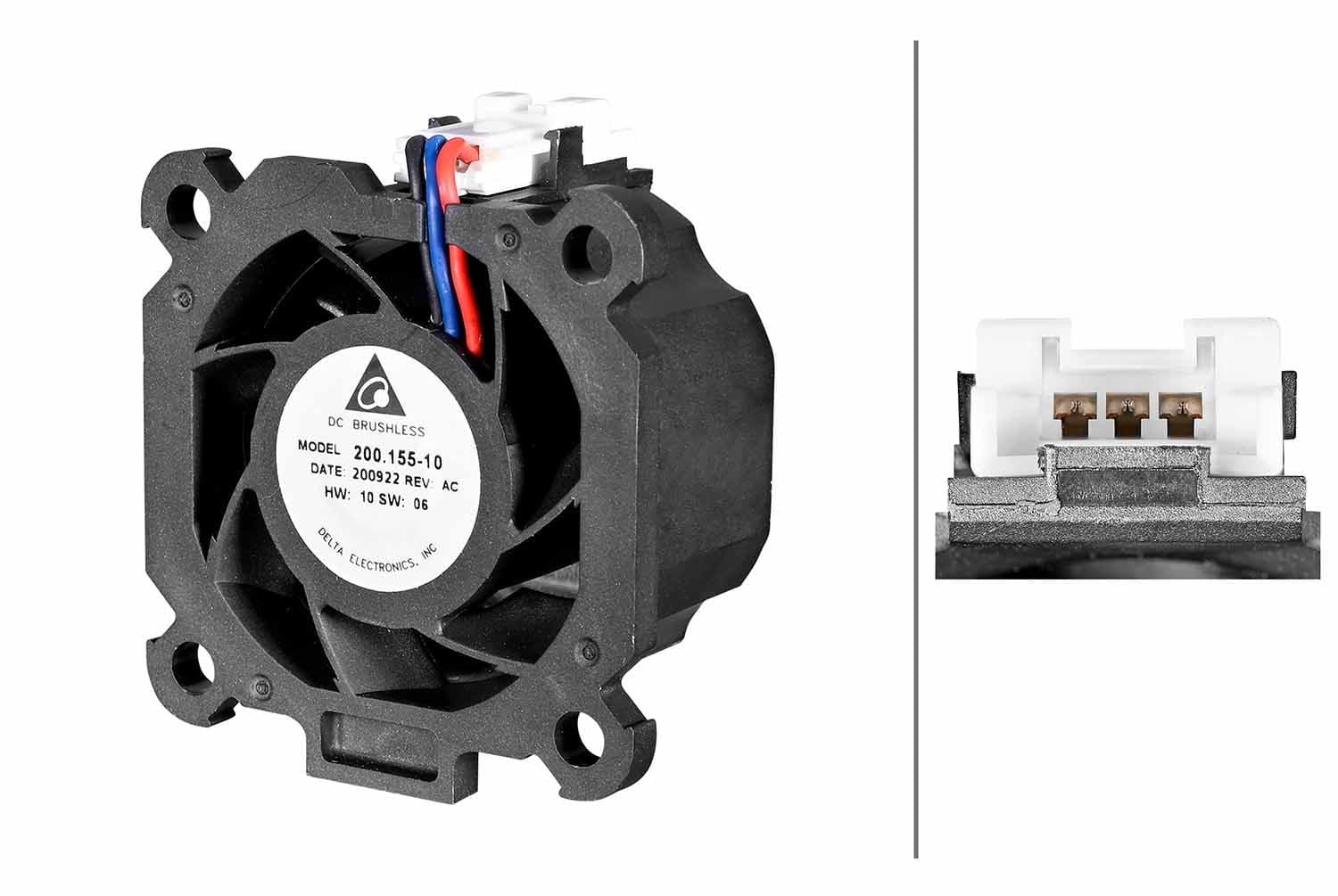 Ventilador, faro principal HELLA 9MN 200 155-101