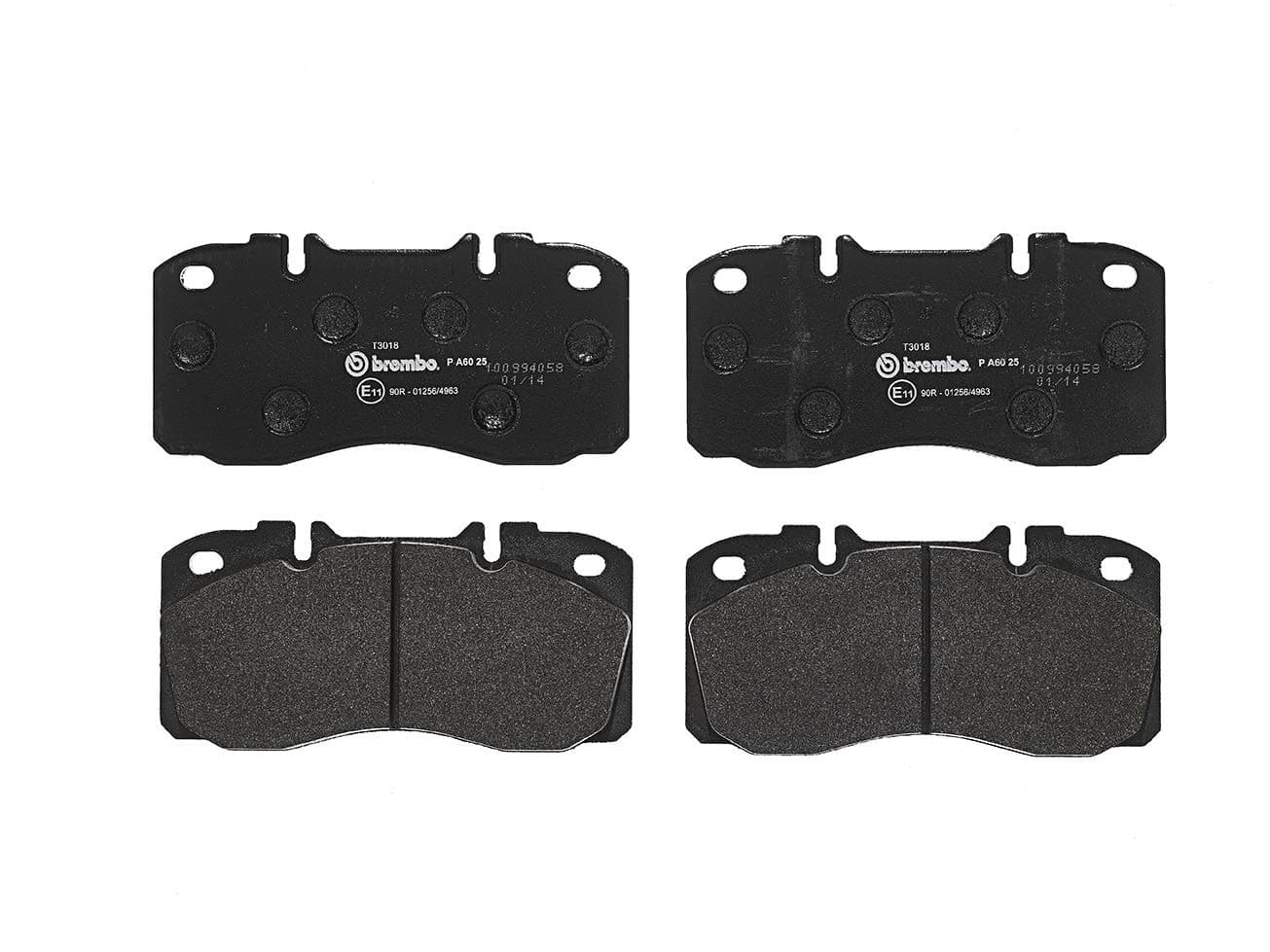 Juego de balatas de freno BREMBO P A6 025