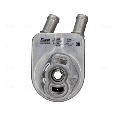 Radiador de aceite, aceite de motor NISSENS 91499