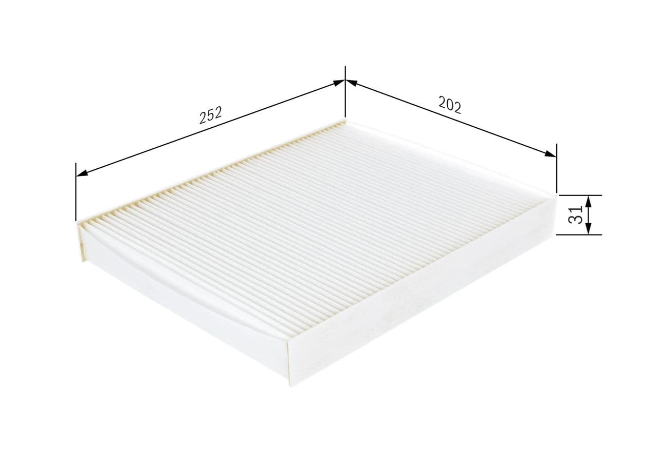 Filtro, aire del interior BOSCH 1 987 432 240