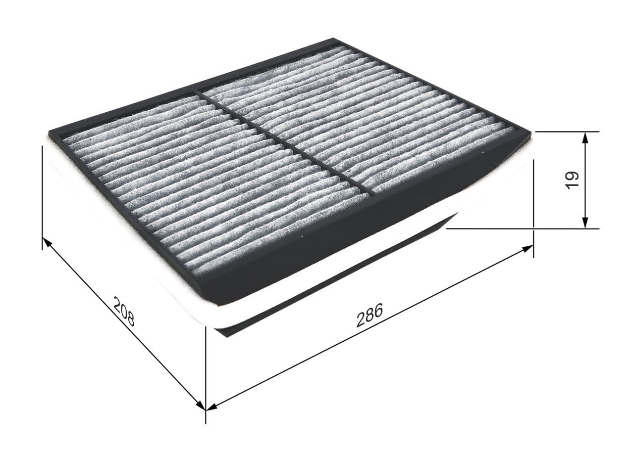 Filtro, aire del interior BOSCH 1 987 432 525
