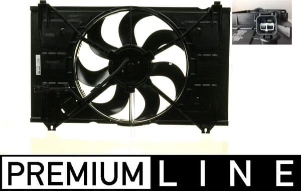 Ventilador, refrigeración del motor MAHLE CFF 252 000P