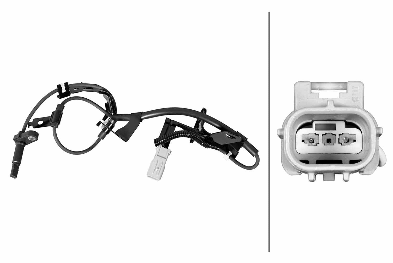 Sensor, revoluciones de la rueda HELLA 6PU 358 218-801