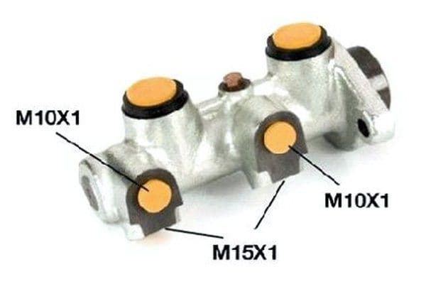 Cilindro principal de freno BOSCH F 026 A06 497