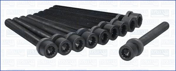 Juego de tornillos de culata de cilindro AJUSA 81012100