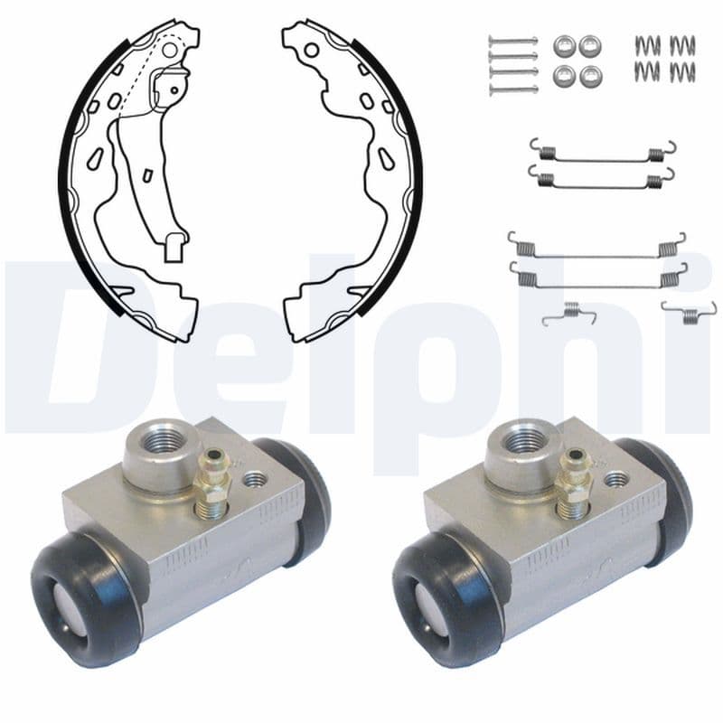 Juego de zapatas de frenos DELPHI KP1079