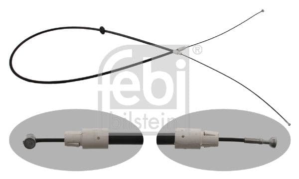 Cable de accionamiento, freno de estacionamiento FEBI BILSTEIN 34911