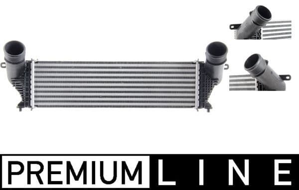 Radiador de aire de admisión MAHLE CI 372 000P
