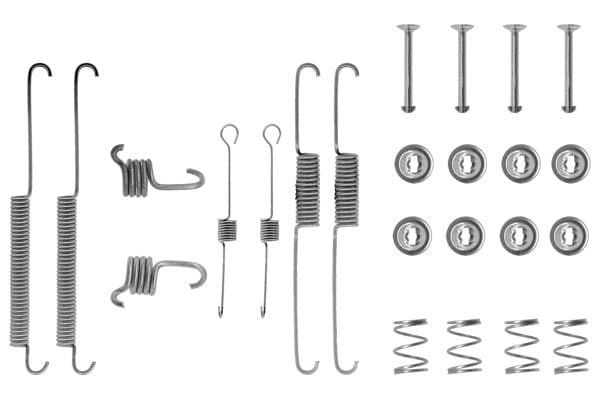Juego de accesorios, zapatas de freno BOSCH 1 987 475 148