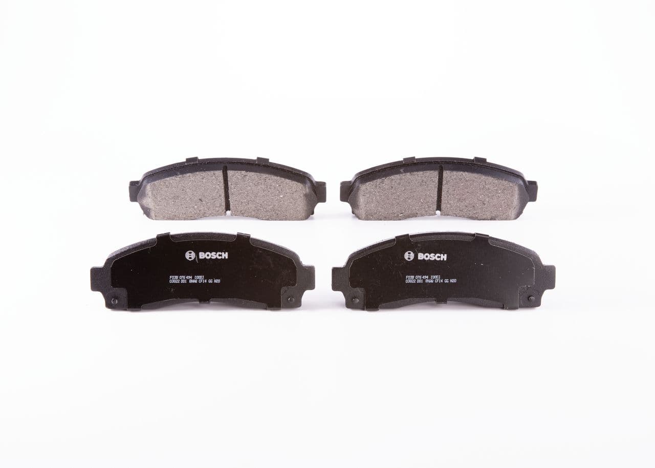 Juego de balatas de freno BOSCH F 03B 076 494