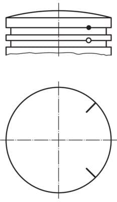 Pistón MAHLE 175 PI 00102 000