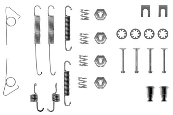 Juego de accesorios, zapatas de freno BOSCH 1 987 475 035