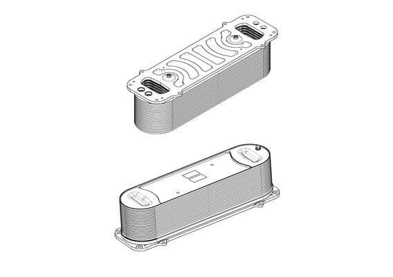 Radiador de aire de admisión MAHLE CI 715 000P