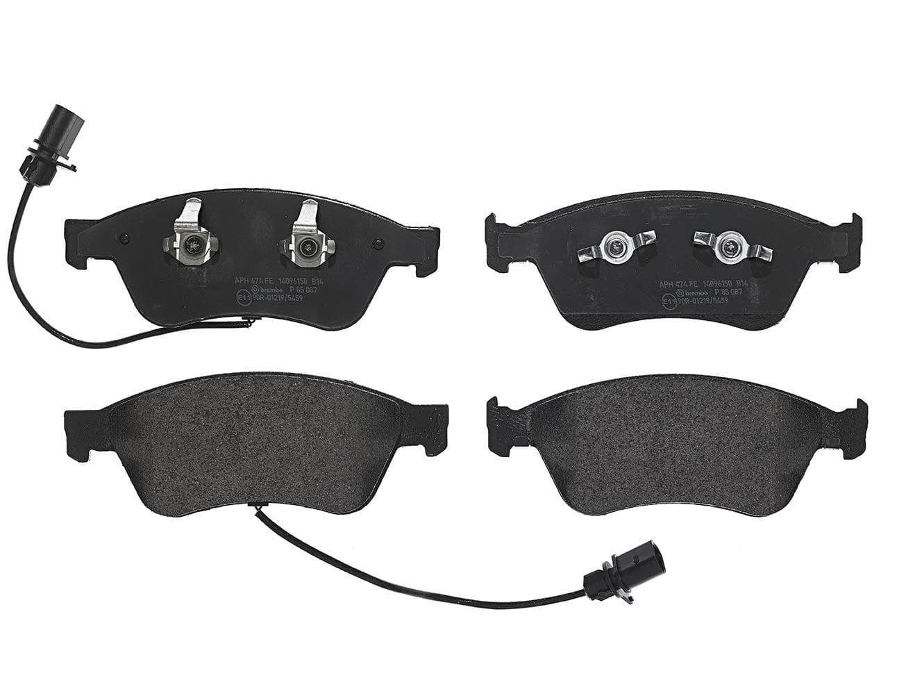 Juego de balatas de freno BREMBO P 85 087