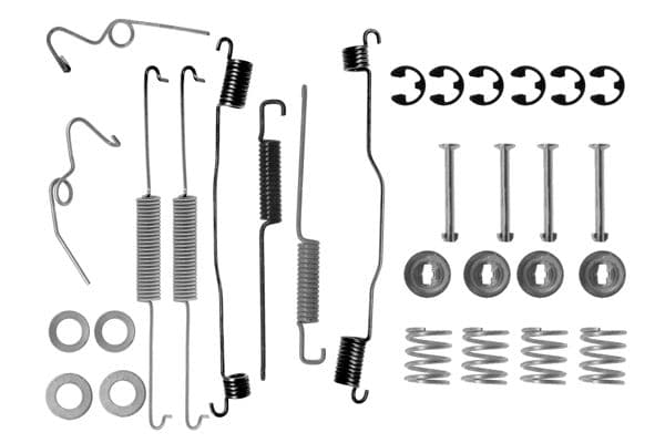 Juego de accesorios, zapatas de freno BOSCH 1 987 475 187