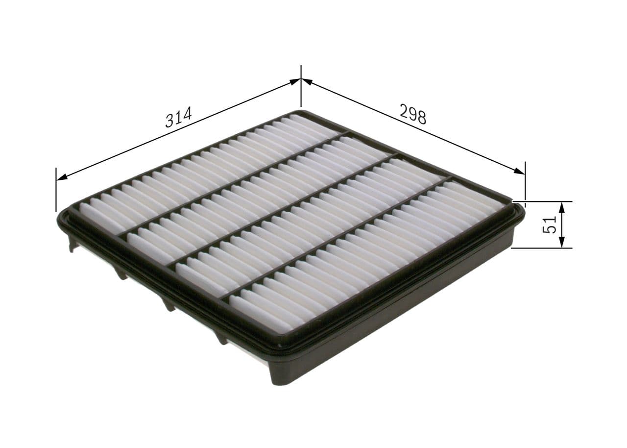 Filtro de aire BOSCH F 026 400 226