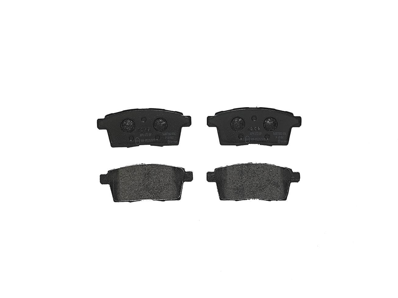 Juego de balatas de freno BREMBO P 49 041