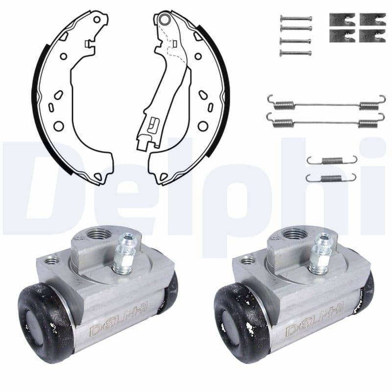 Juego de zapatas de frenos DELPHI KP1121