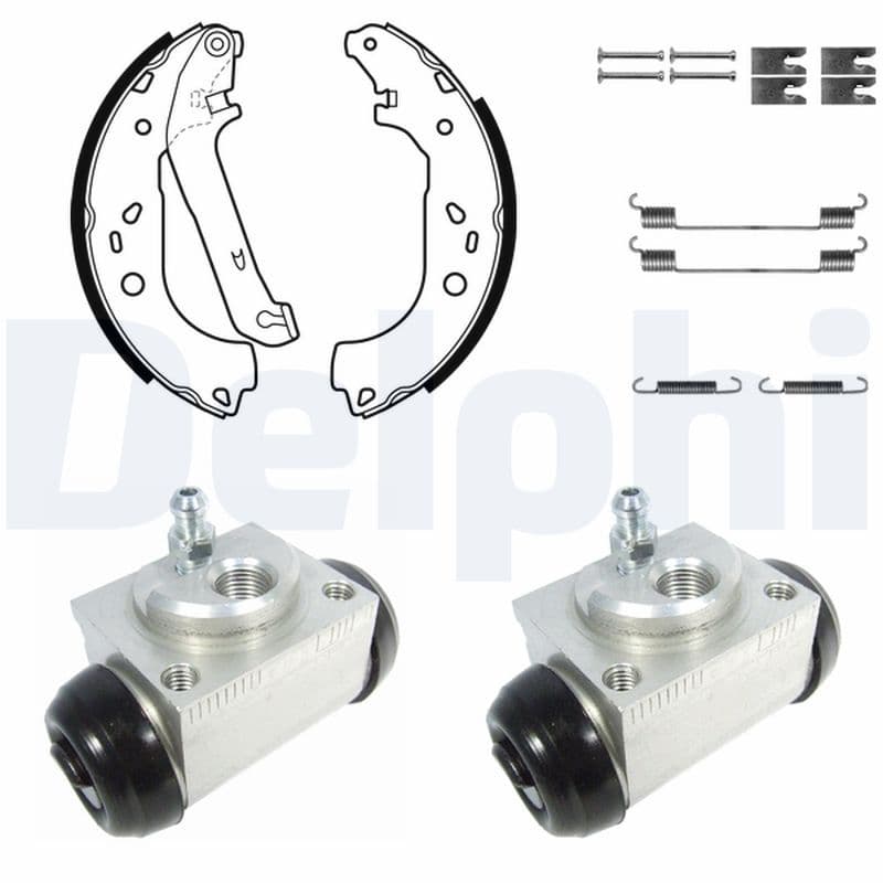 Juego de zapatas de frenos DELPHI KP1123