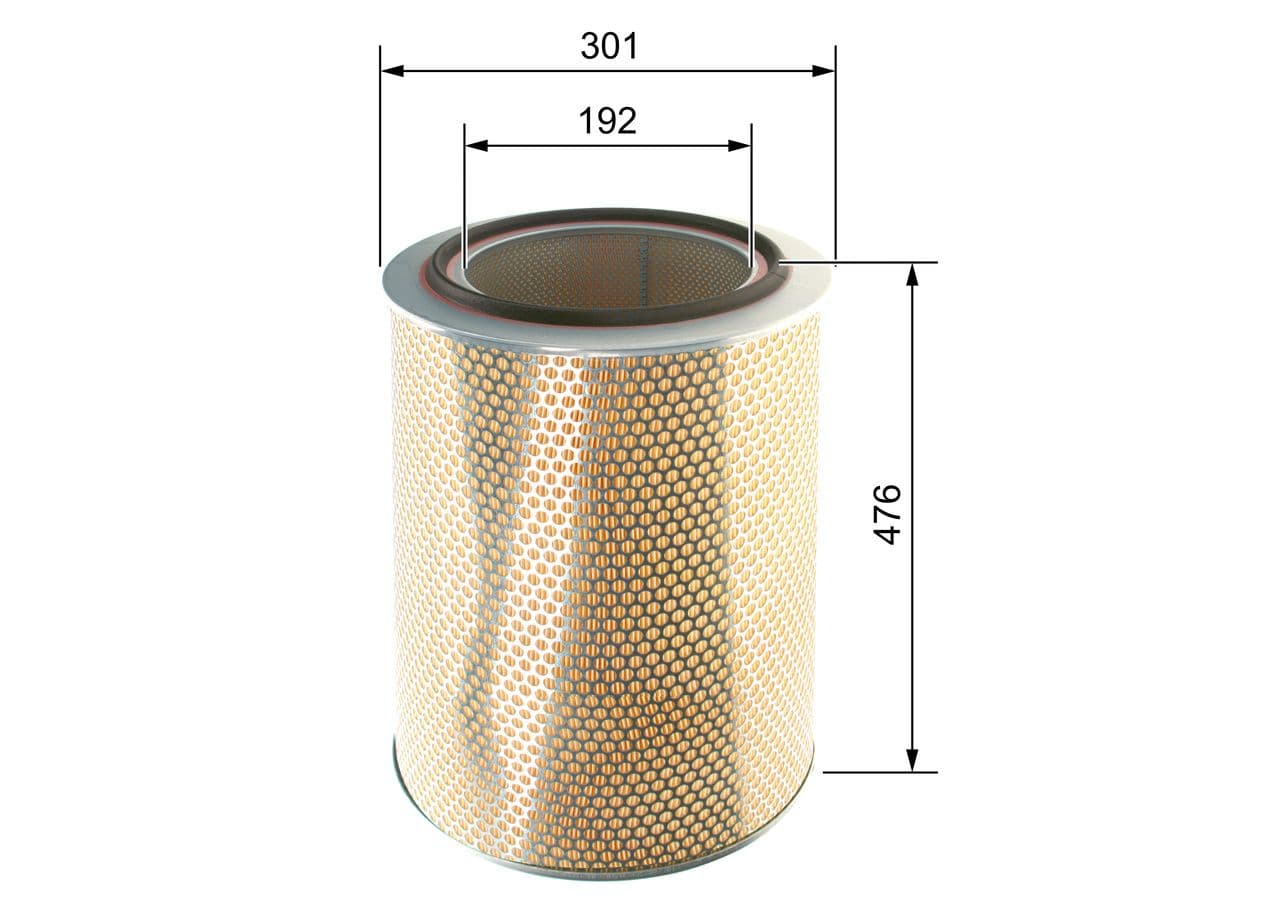 Filtro de aire BOSCH F 026 400 076
