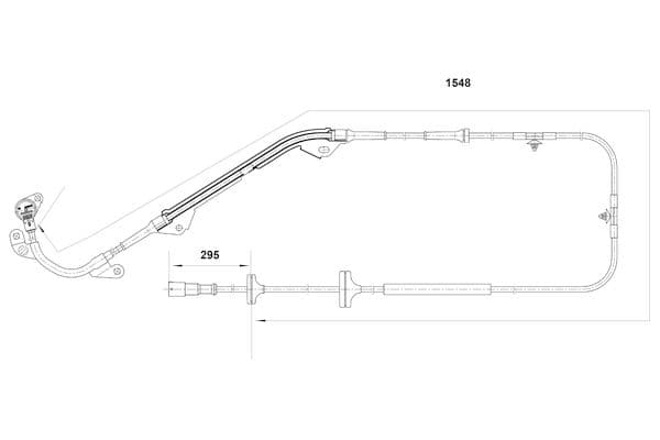 Sensor, revoluciones de la rueda BOSCH 0 265 006 106