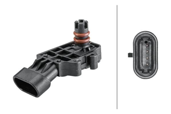 Sensor, presión de sobrealimentación HELLA 6PP 358 152-121