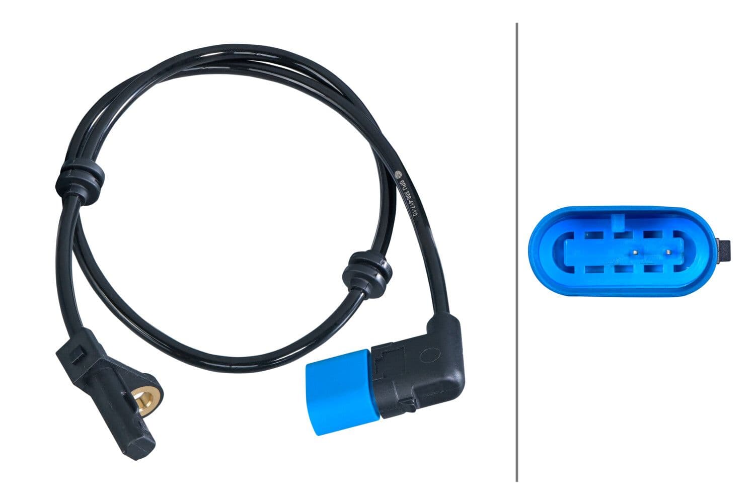 Sensor, revoluciones de la rueda HELLA 6PU 358 417-101